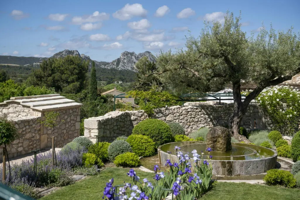 Création du jardin magique et rénovation de la maison des invités à Eygalières. Réalisation : BOSC Gardens et BOSC Architectes