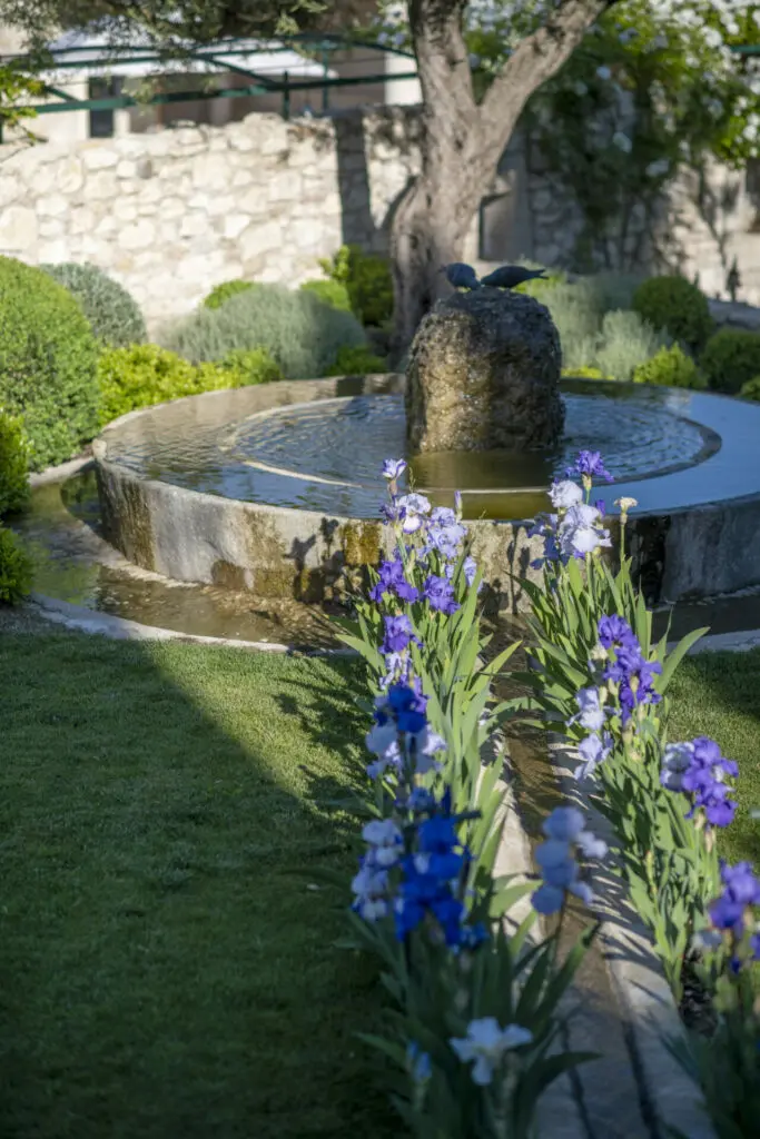 Création du jardin magique et rénovation de la maison des invités à Eygalières. Réalisation : BOSC Gardens et BOSC Architectes