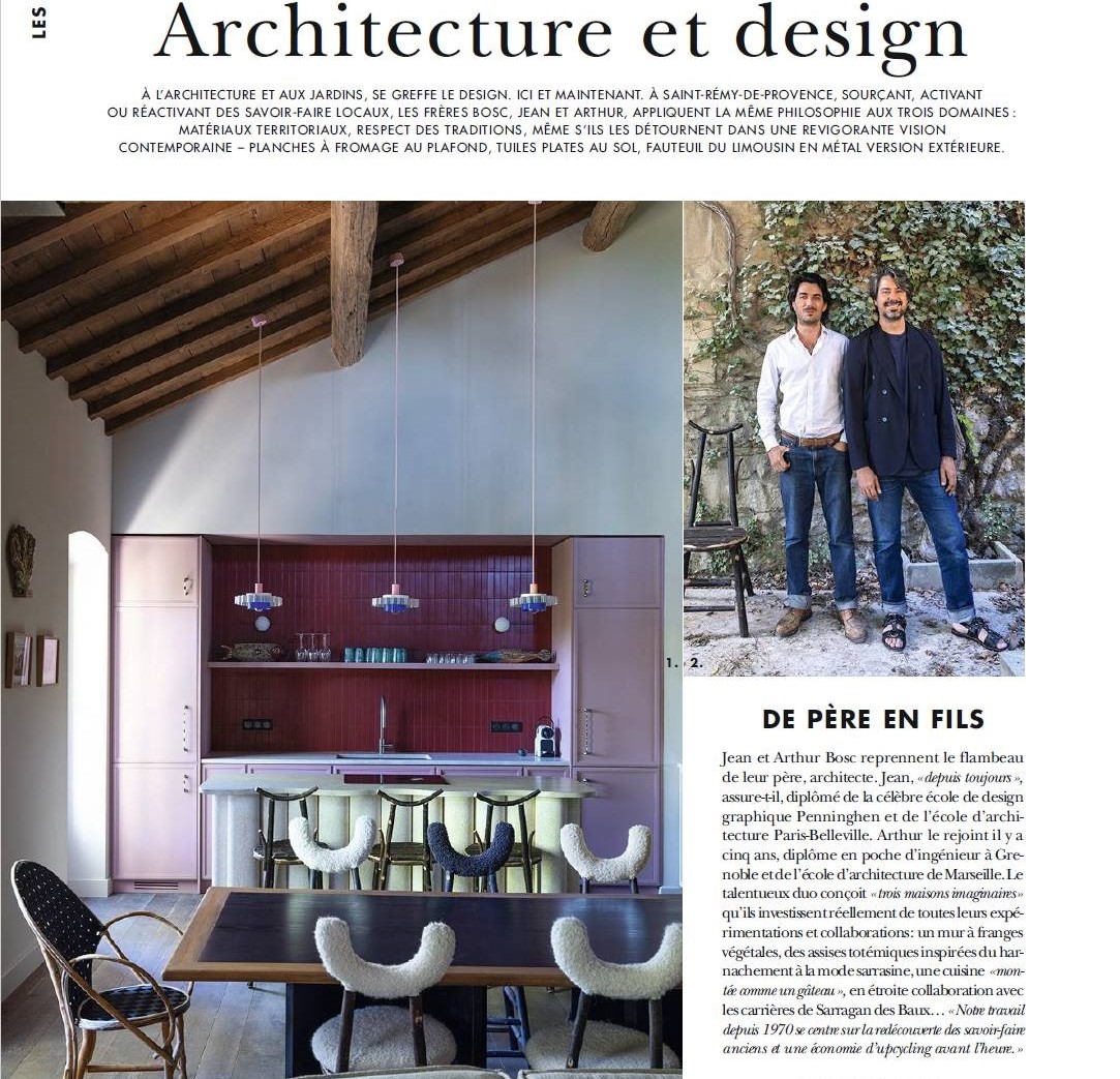 MAISONS COTE SUD : Architecture et design - BOSC Architectes à St Rémy ...